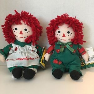 Raggedy Ann & Andy Snowden & Friends 1998 NWT